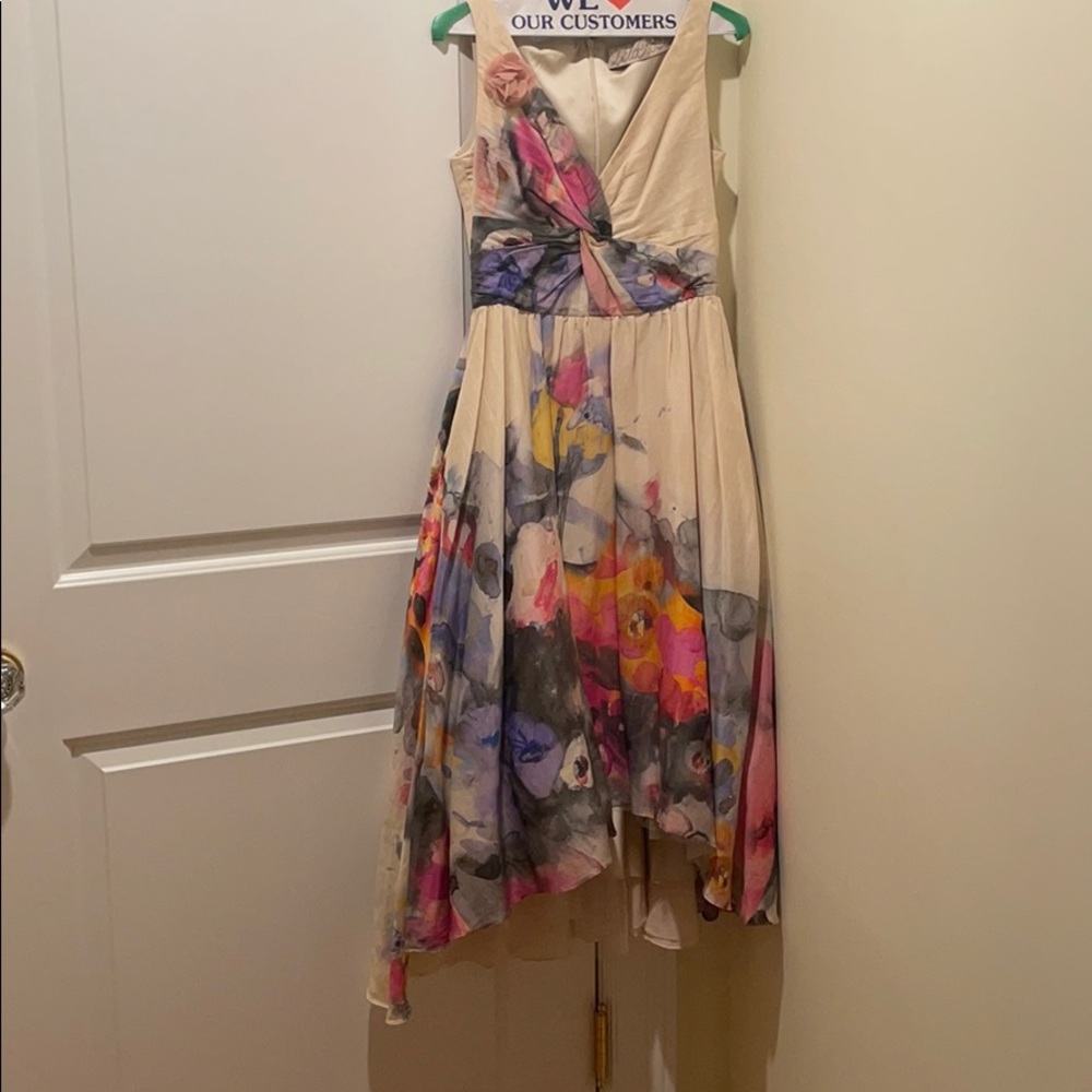 Lela Rose floral dress